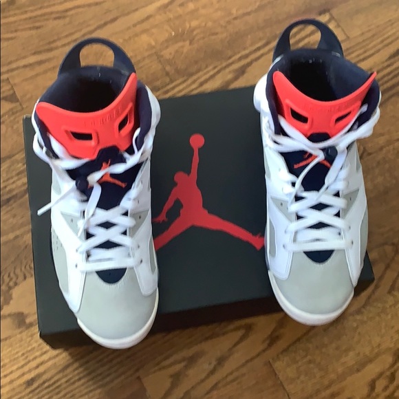Nike Air Jordan Retro 6 Tinker 384664-104 Size 9.5 | eBay Jordan 6 tinker size9